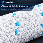 Packaged multi-surface brush roll and filter kit with labels visible.