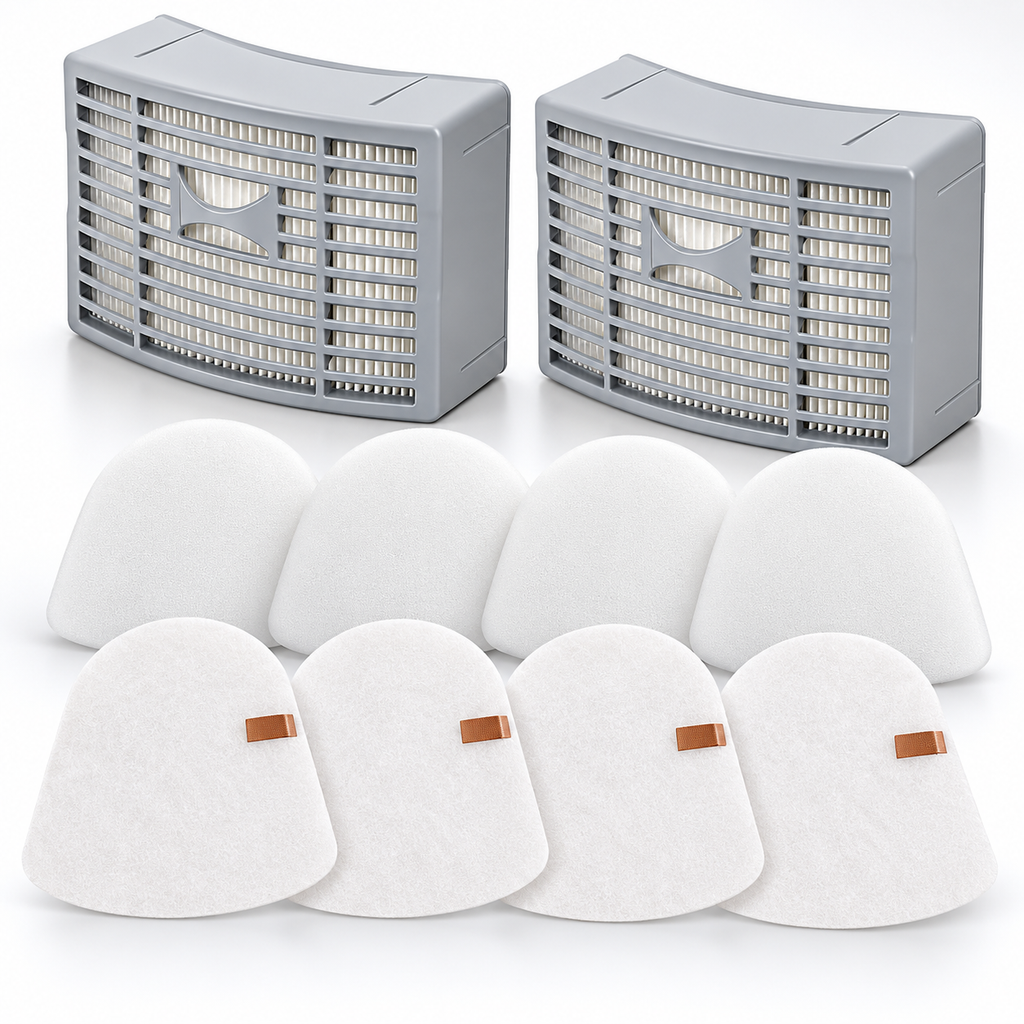 Featured photo showing the Shark NV580 replacement filter kit (10-piece).
