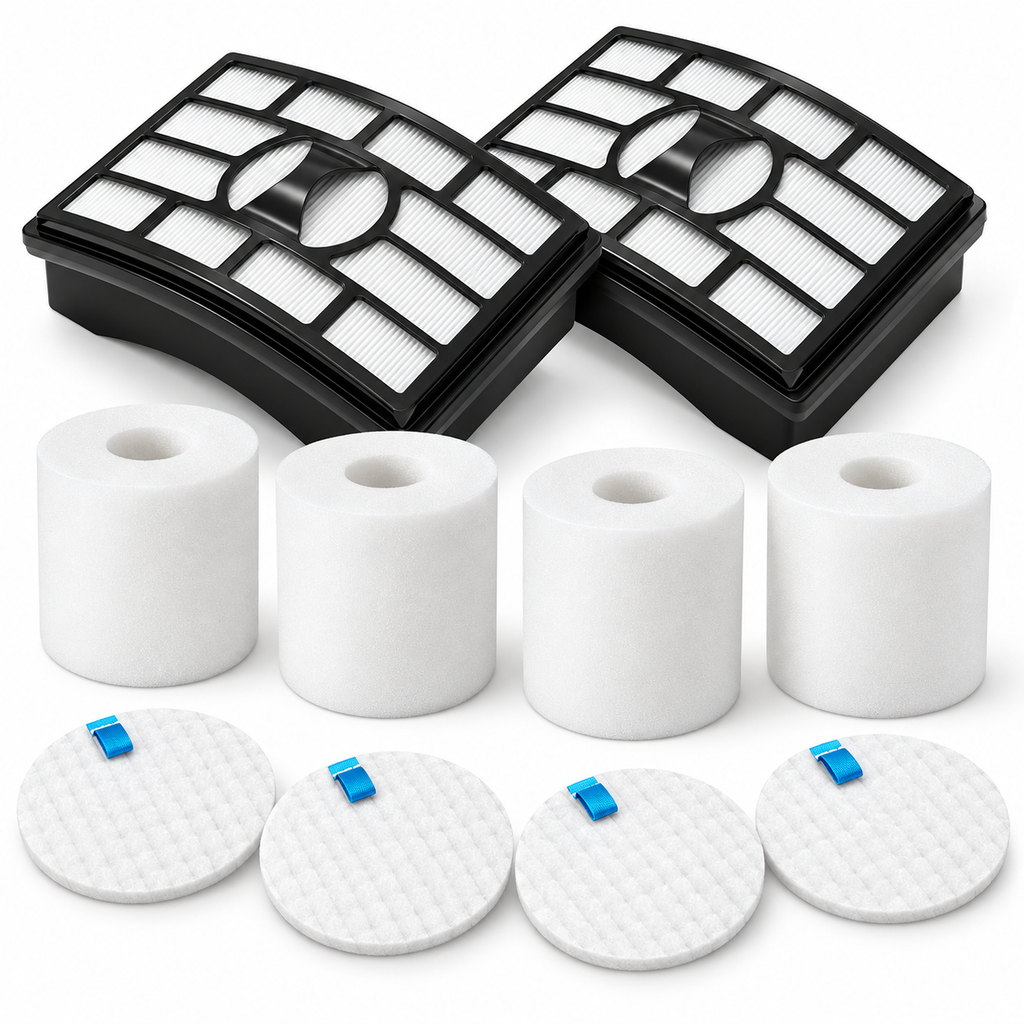 Featured photo showing the Shark Rotator NV500 replacement filter kit (10-piece).