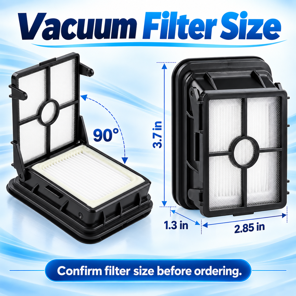 Packaged pet brush roll and filter kit with product labeling visible.