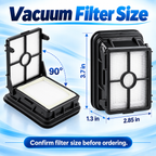 Packaged pet brush roll and filter kit with product labeling visible.